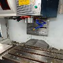 []台湾省俊育V6加工中心，三菱M70系统，高速直联主轴，.