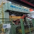 []500吨四点机械压力机，大台面，带机械手，在位急售，.